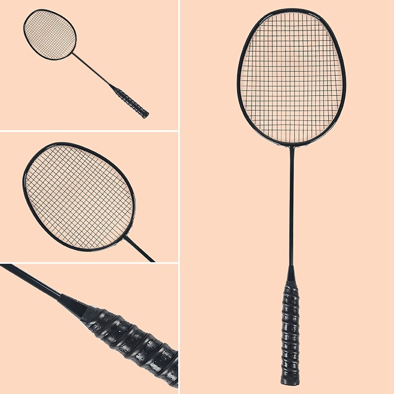 Badminton Racquets Set Rackets Carbon Shaft Badminton Sets for Backyards