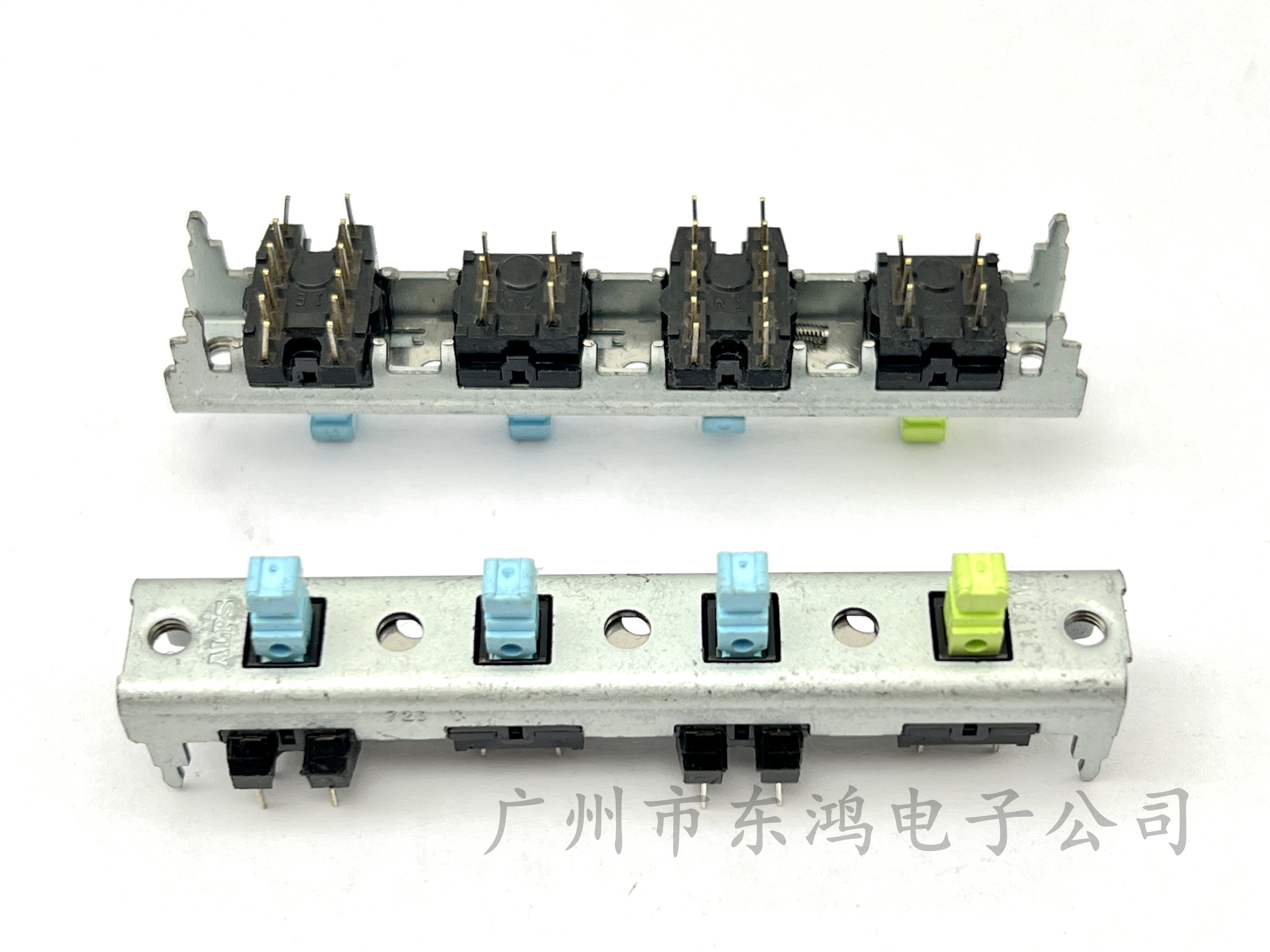 1 PCS brand alps imported from Japan Interlocking piano key switch 4 digits 6 pins 10 feet Self-locking button one reset 4 c
