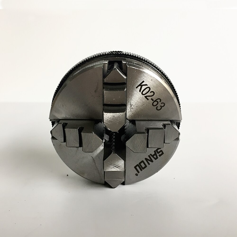 Wood Chuck SAN OU Brand 4 Jaw Self-Centering Chuck 63mm For Wood Lathe Machine