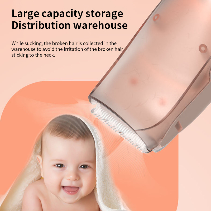 Automatische Baby Tondeuse Baby Scheren Baby Self-Service Kapsel Waterdicht Low Noise