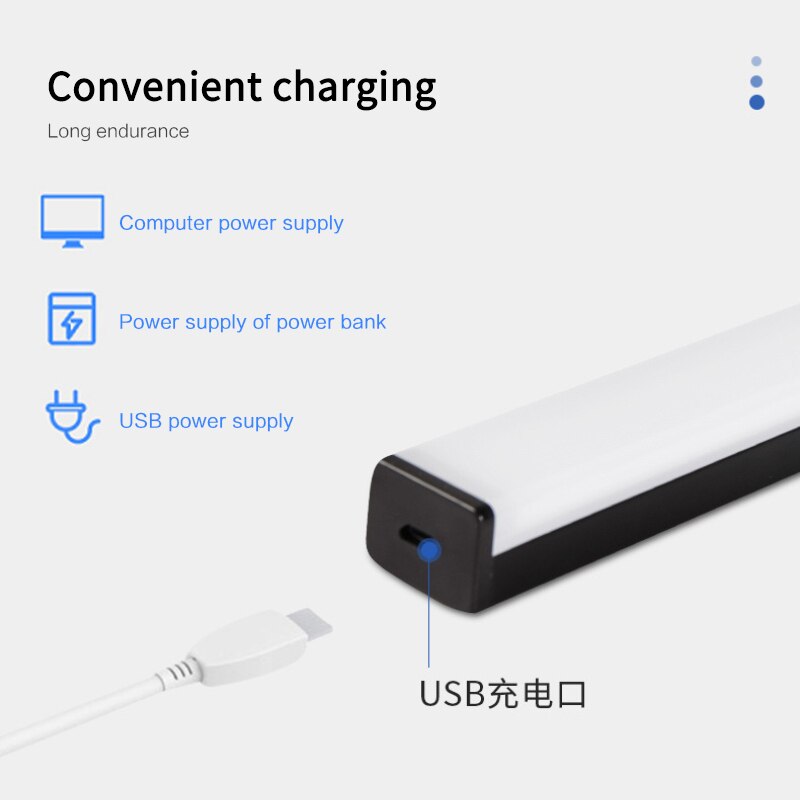 Menselijk Lichaam Inductie Kledingkast Licht Usb Led Lamp Oplaadbare Bed Lamp Led Onder Kast Nachtlampje Voor Closet Trappen