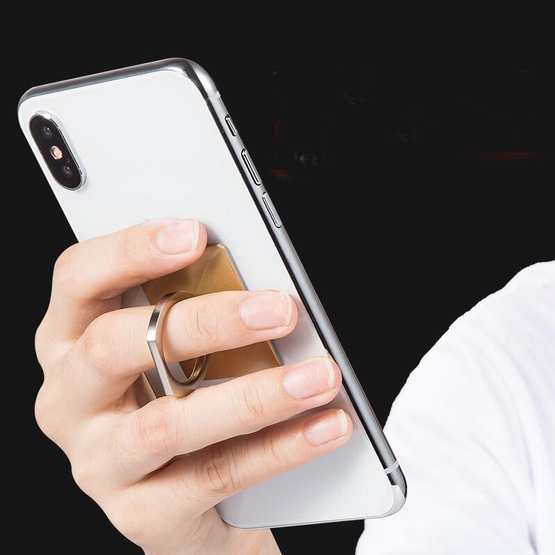 Uchwyt na telefon komórkowy z pierścieniem na palec Obrotowy uchwyt o 360 stopni Gniazdo Okrągłe uchwyty na pierścienie do smartfonów Akcesoria do stojaków montażowych