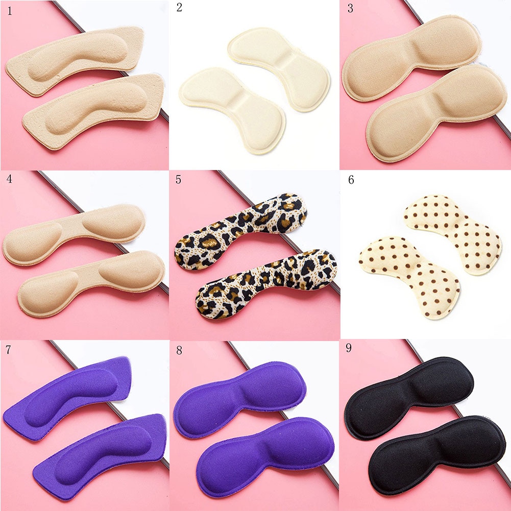 Vrouwen Inlegzolen Voor Schoenen Hoge Hakken Kleverige Stof Hak Liner Grips Protector Sticker Pijnbestrijding Voetverzorging Inserts Heel Pads