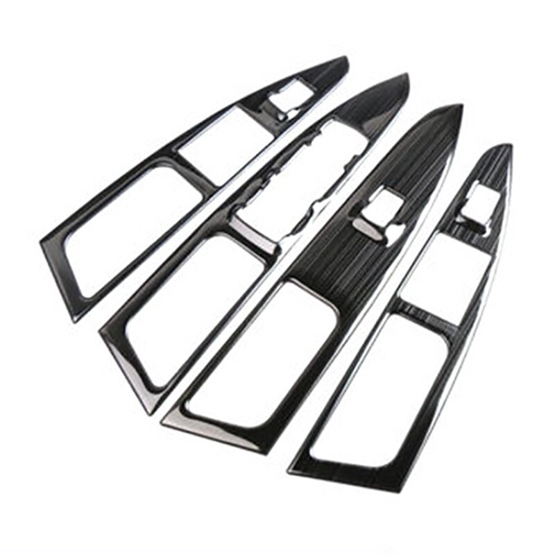 Auto deur armsteun raam glas lift schakelaar knop frame afdekking trim sticker auto accessoires voor ford mondeo
