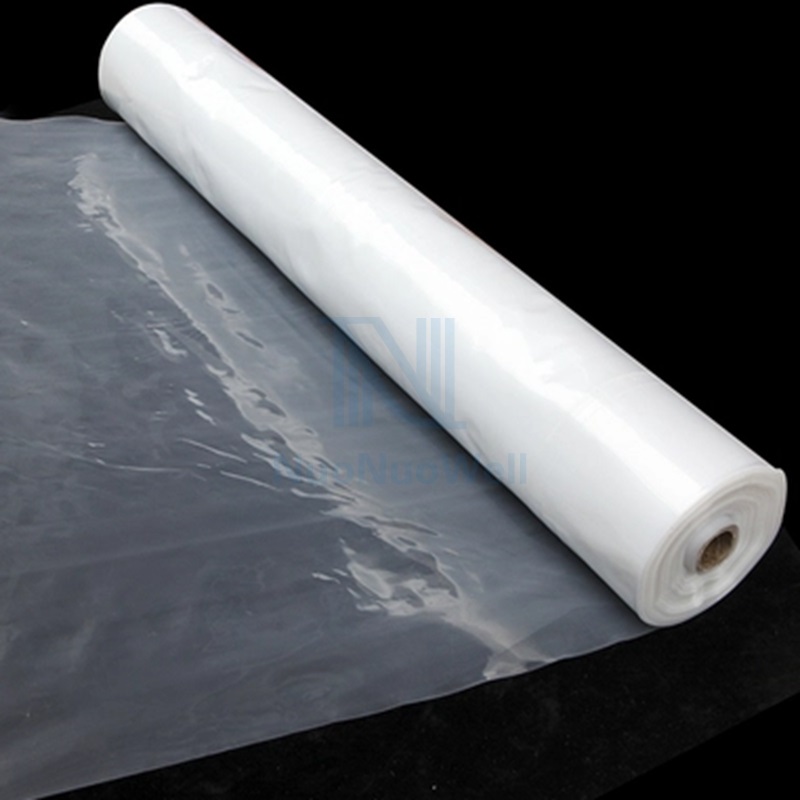 Espesar 0,08mm 1m de ancho PE plástico impermeable mantillo jardín invernadero película plantas suculentas cubierta membrana térmica transparente