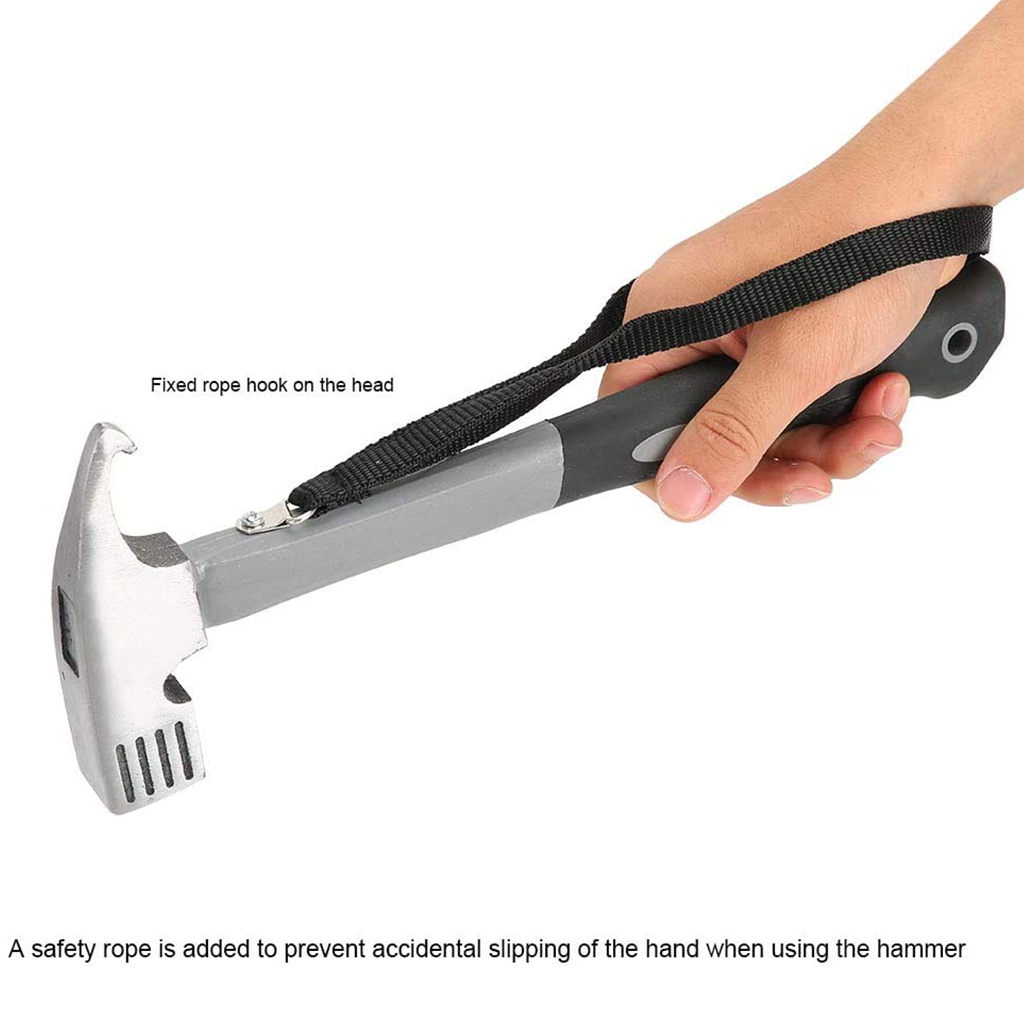 Duurzaam Tent Hamer Outdoor Tool Voor Camping Eenvoudige Bediening Goede Uitstekende Voor Motorliefhebbers