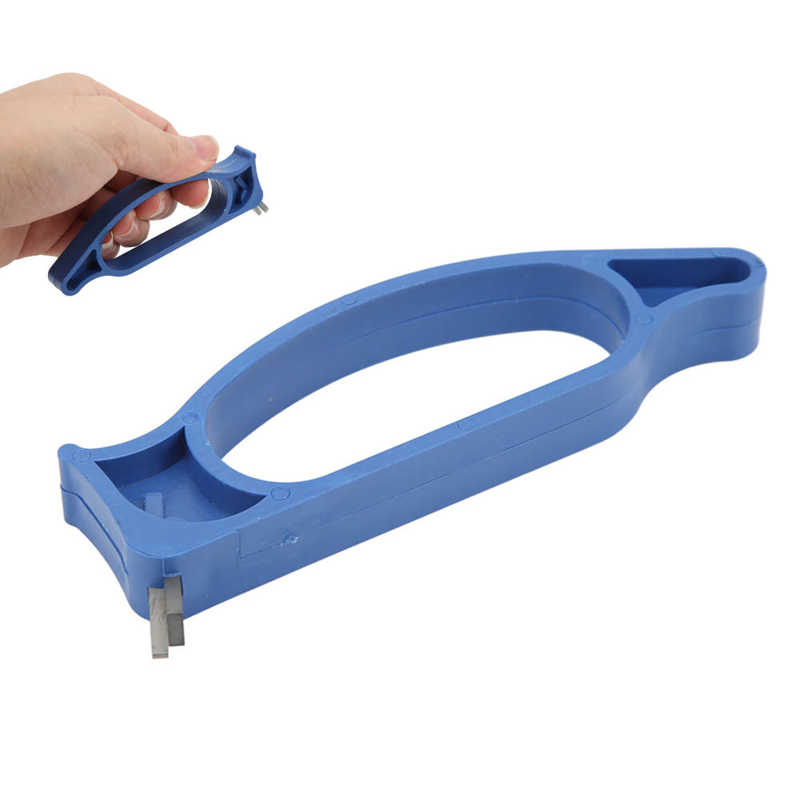 Ice Auger Sharpener Auger Tool Sharpener ABS Handle Diamond for Ice Fishing Accessories