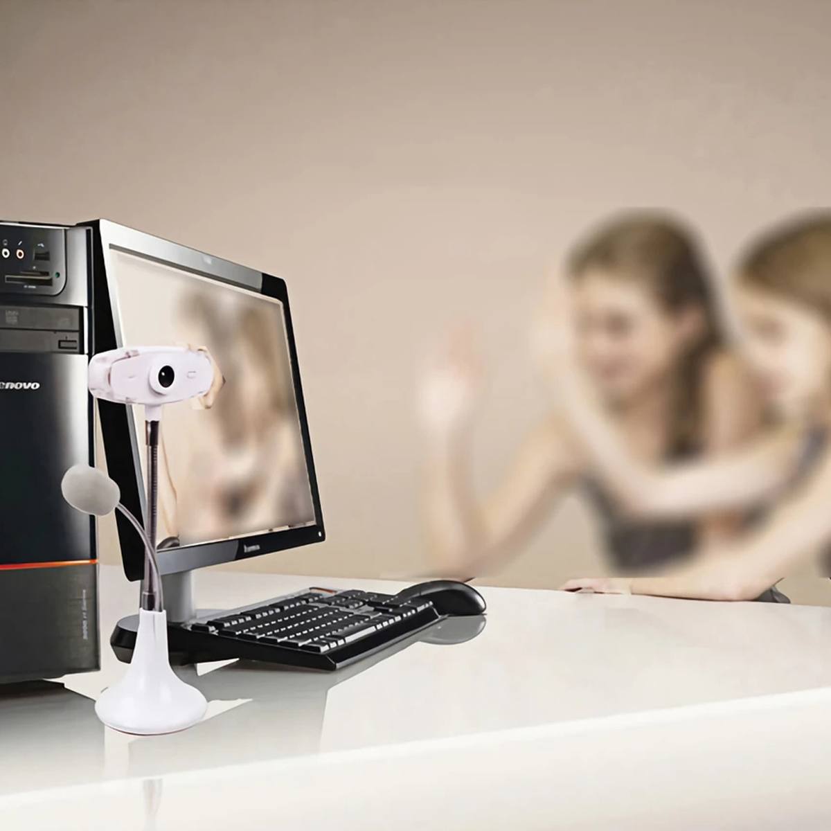 Verstelbare Hd 1080P Webcam L8 Usb 2.0 Hd Camera Met Microfoon Desktop Computer Learing Conferentie Camera