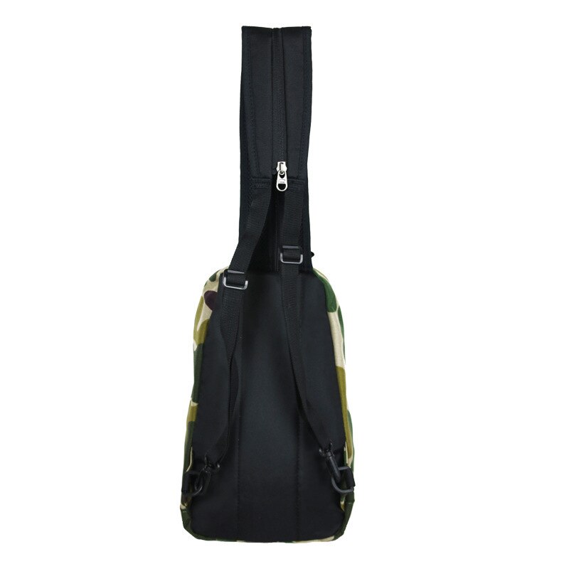 Sac Poitrine Homme Camouflage - Sacoche Bandoulière Messenger en Nylon avec Poche Téléphone