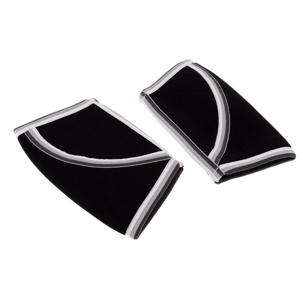 Coderas de neopreno de 5MM para hombre y mujer, protectores para levantamiento de pesas, baloncesto, tenis, S-XXL de Fitness, 1 par