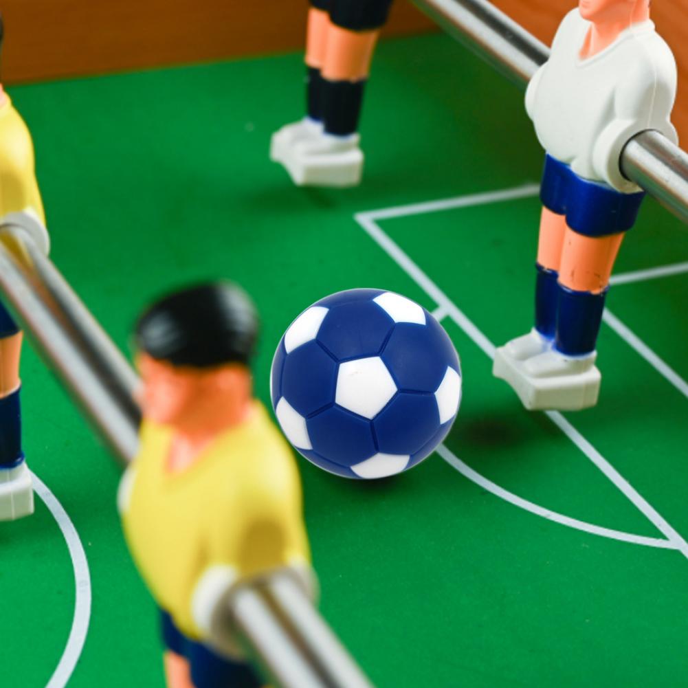 Nuttig Tafel-Top Mini Bal Opvallende Compacte Draagbare Tafelvoetbal Mini Bal Mini Voetbal Bal Tafel Voetbal 6Pcs