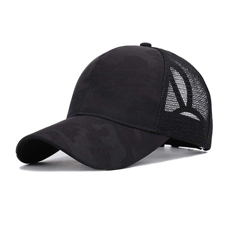 Running Caps Paardenstaart Baseball Cap Vrouwen Messy Bun Snapback Zomer Mesh Hoeden Verstelbare Sport Running Caps: B