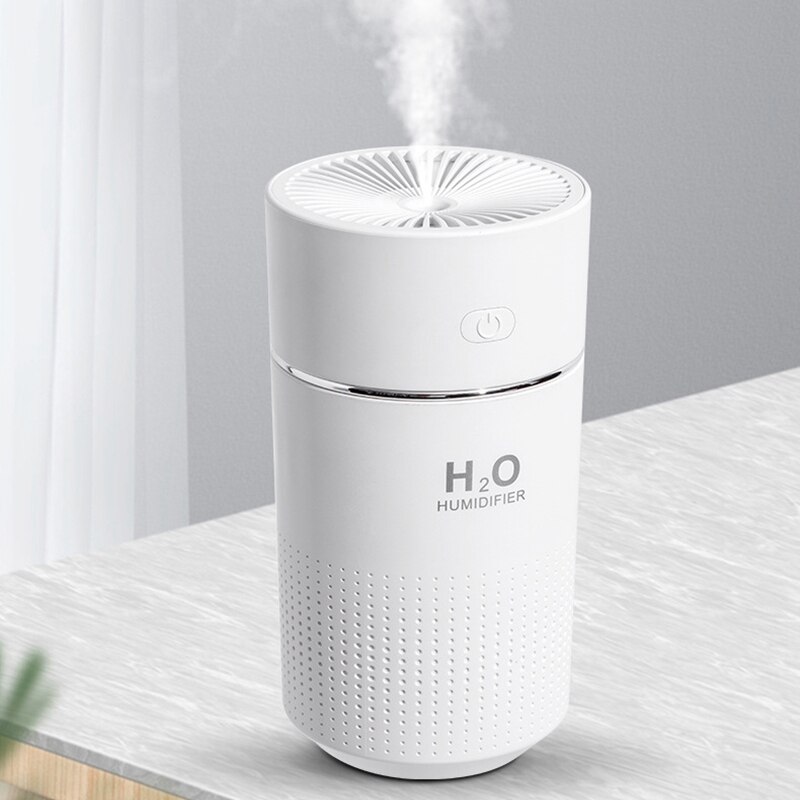 360ml Car Capacity Air Humidifier USB Rechargeable Wireless Ultrasonic Aroma Water Mist Diffuser Home Light Humidificador