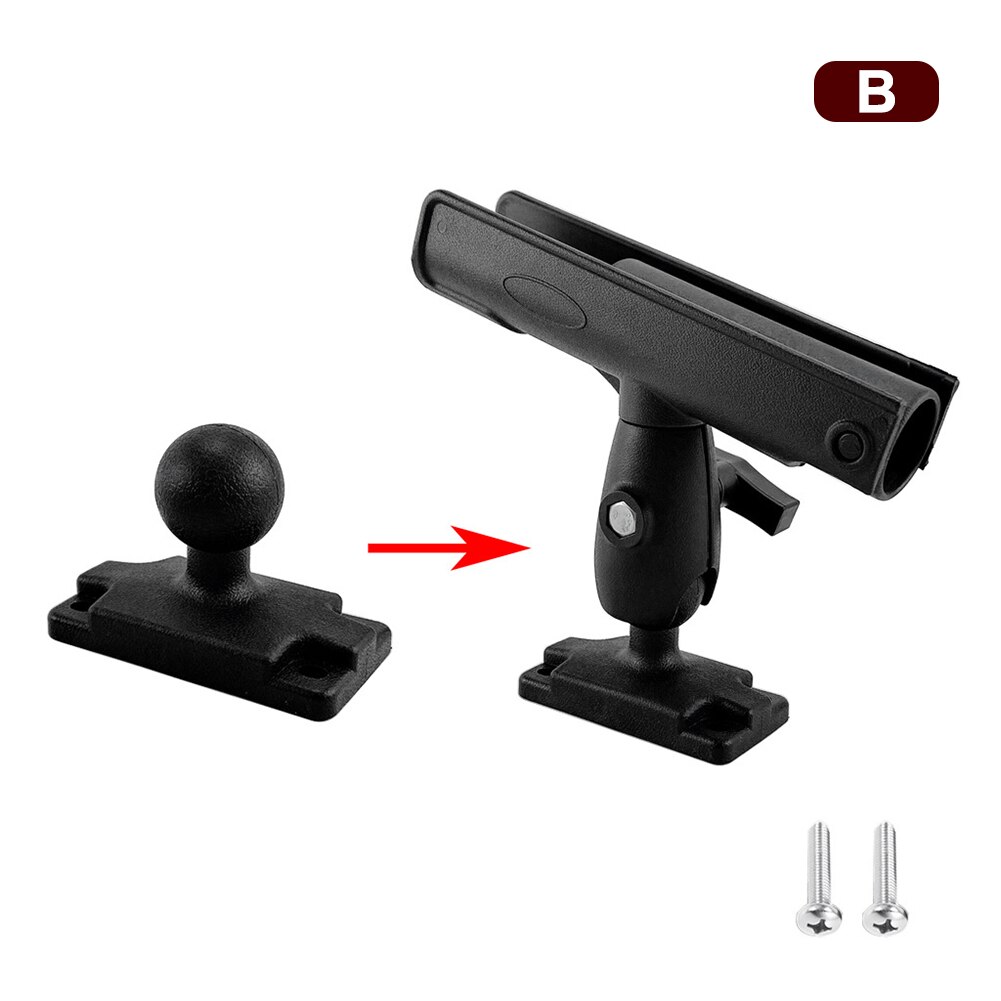 Boat Durable Marine Adjustable Angle Storage Rack For Kayak ABS 360 Degree Rotation Portable Universal Fishing Rod Holder