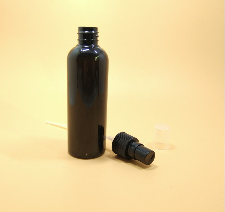 Flacon vide en plastique noir pour parfum, récipient d&#39;emballage pour cosmétiques, 100x10ml, 20ml, 30ml, 50ml, 100ml