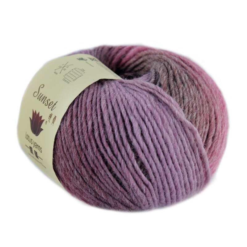50g merino uld garn regnbue garn hanks til håndstrik og hækling