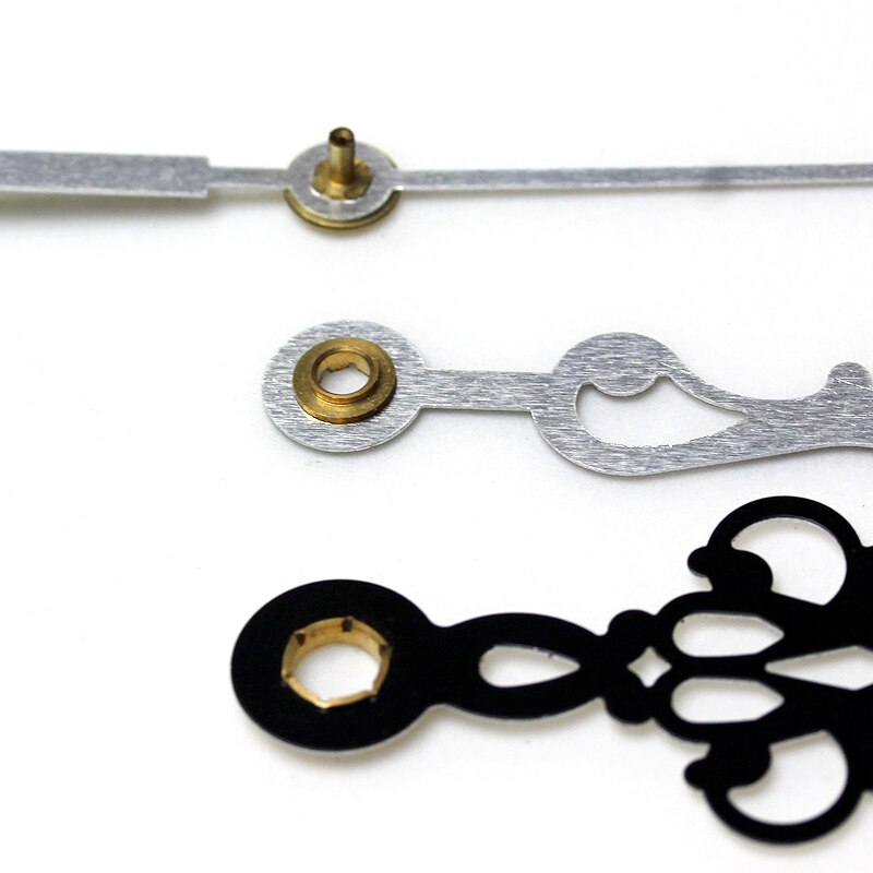 SKP Shaft Clock Hands 9301#black (just hands) Metal Aluminum DIY Hands Quartz Clock Accessory DIY Clock kits