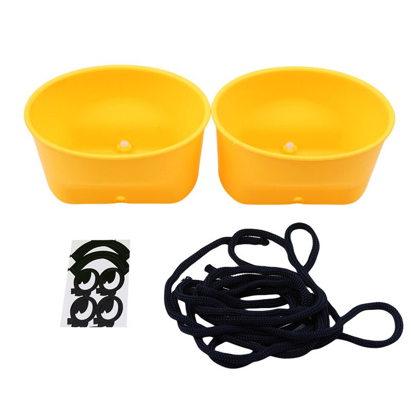 1 par de zapatos zancos para saltar con cara sonriente de entrenamiento de equilibrio de plástico al aire libre para niños juguete andador Juguetes Divertidos de deporte: Yellow