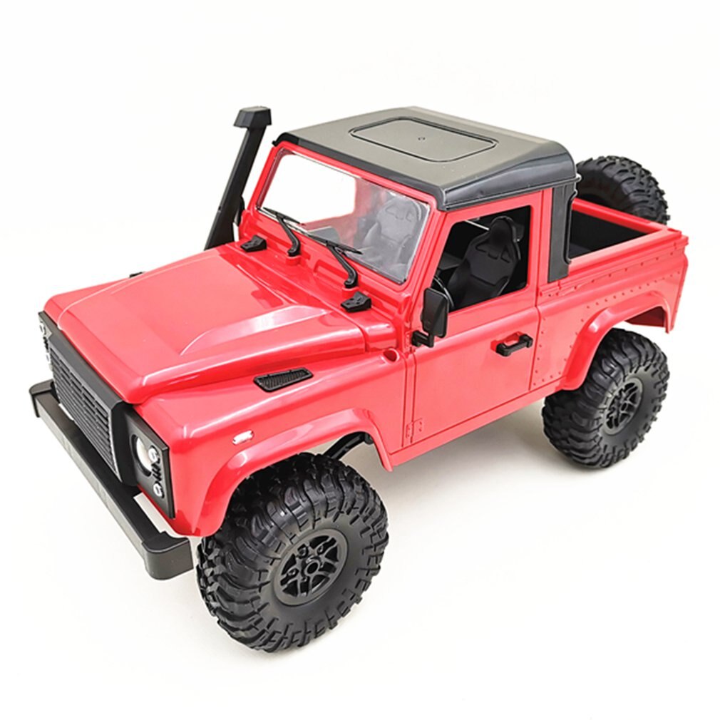 MN Model 1:12 D90 RC car off-road remote control car hardware accessories shared body assembly kit electric vehicle modification: Red