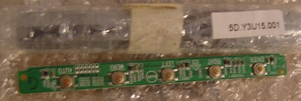 Projektor zubehör Taste Gremium für benq Anzeige e2400hd m2400hd tastatur platte 715g3169-1