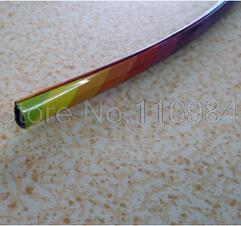 1metres x 6MM CHROME TRIM STRIP BUMPER AIR VENT GRILLE SWITCH RIM MOULDING "U" STYLE: Multicolors