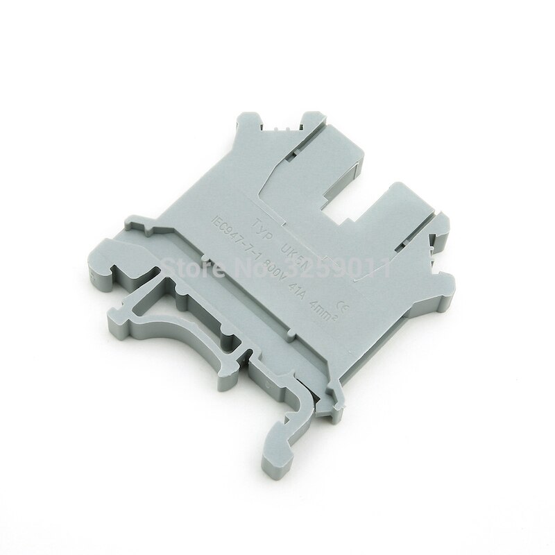 20PCS UK-5N Mounted Screw Clipping Terminal Block 5.0mm square general purpose terminal connection board