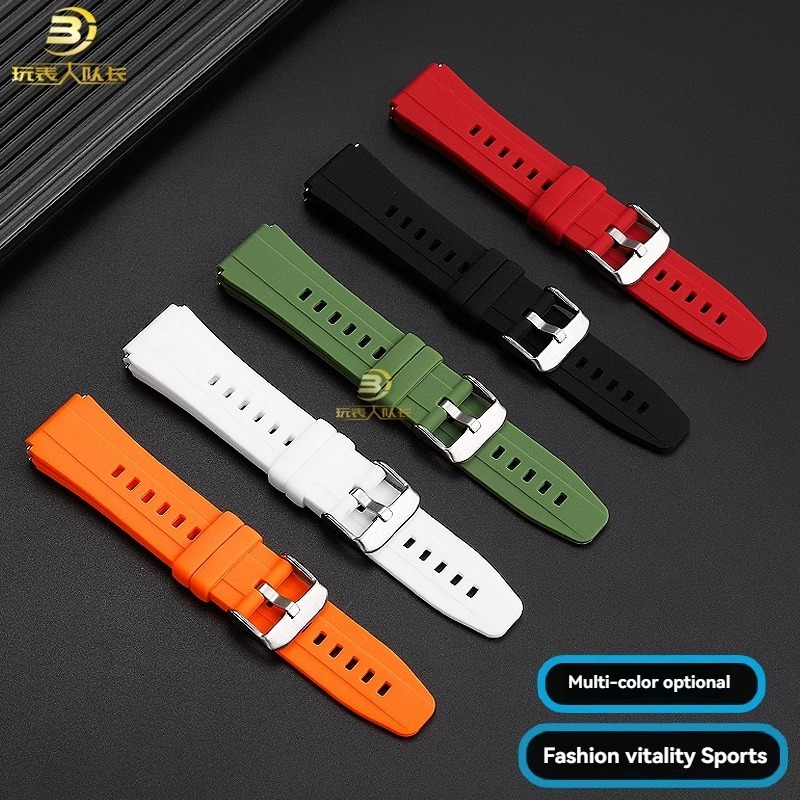 För casio klocka  ae1200 ae-1200 ae1300 sgw 400 sgw -300 a158w a159w silikon gummi klockarmband 18mm sport vattentätt klockarmband