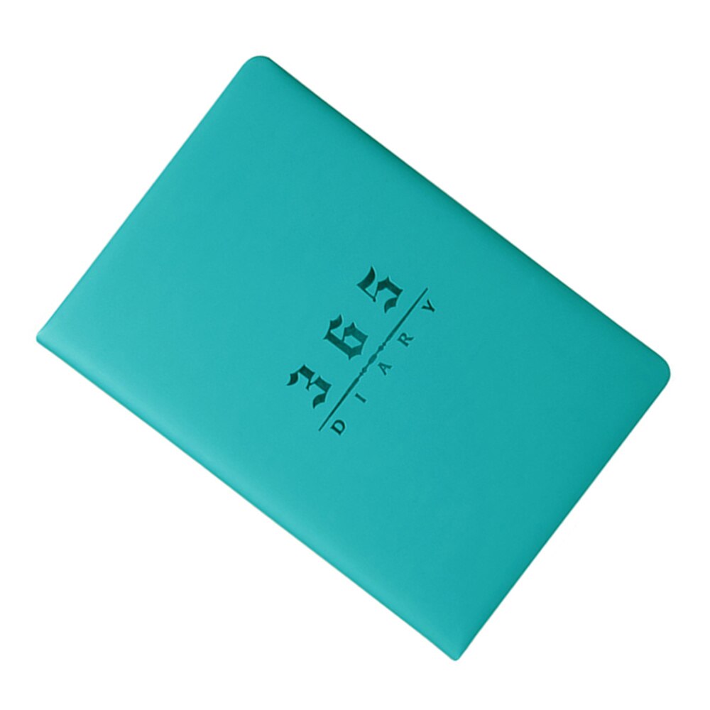 A5 Planner Efficiency Agenda Schedule Notebooks Diary Stationery for Home School Office (Red)