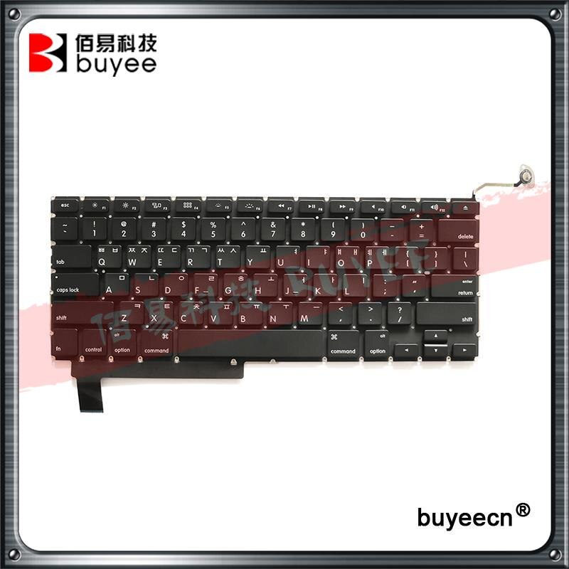 Replacement A1286 Korean Keyboard For Macbook Pro 15" A1286 KR Laptop Layout Keyboards Tested