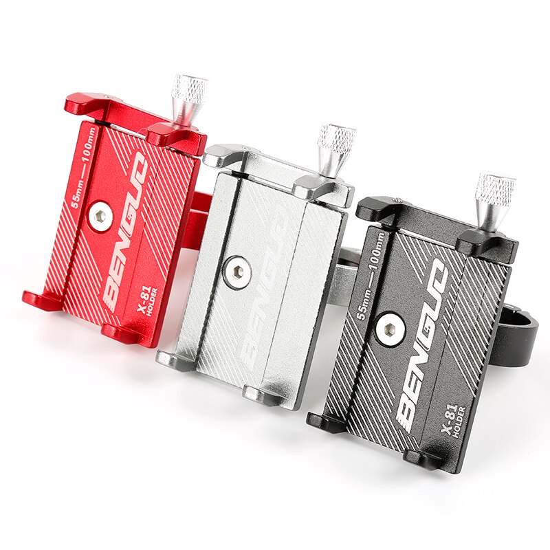 Bike Mount Fiets Telefoon Houder Aluminium Lichtgewicht Ondersteuning Fietsstuur Houder Rack Fietsen Accessoires