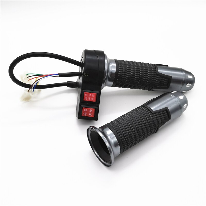Elektrisk sykkel twist throttle ebike tricycle speed scooter throttles 12v/24v/36v/48v/60v/72v e bike parts