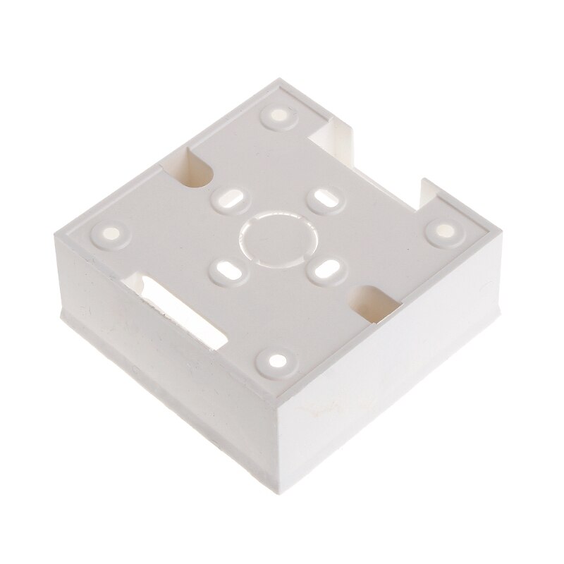 86X86 PVC Junction Box Wall Mount Cassette For Switch Socket Base N0HB