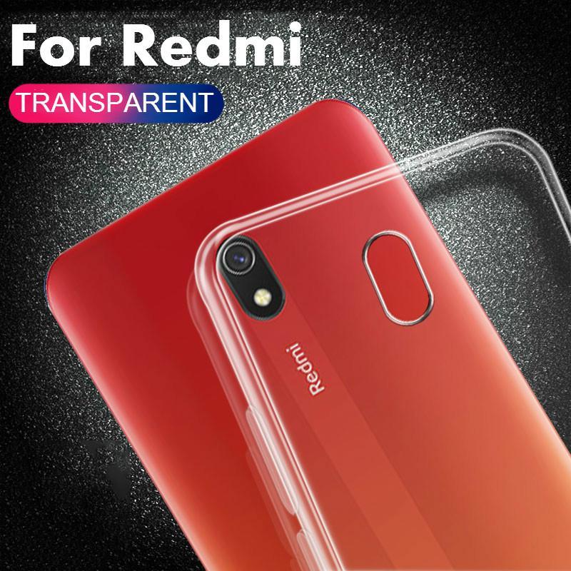 Custodia In Silicone trasparente Per Xiaomi Redmi Note9S 7 7A 8 8A Caso Redmi Note8T Nota 7 8 Pro 8Pro 8t Mi10 Lite Caso Della Copertura Posteriore