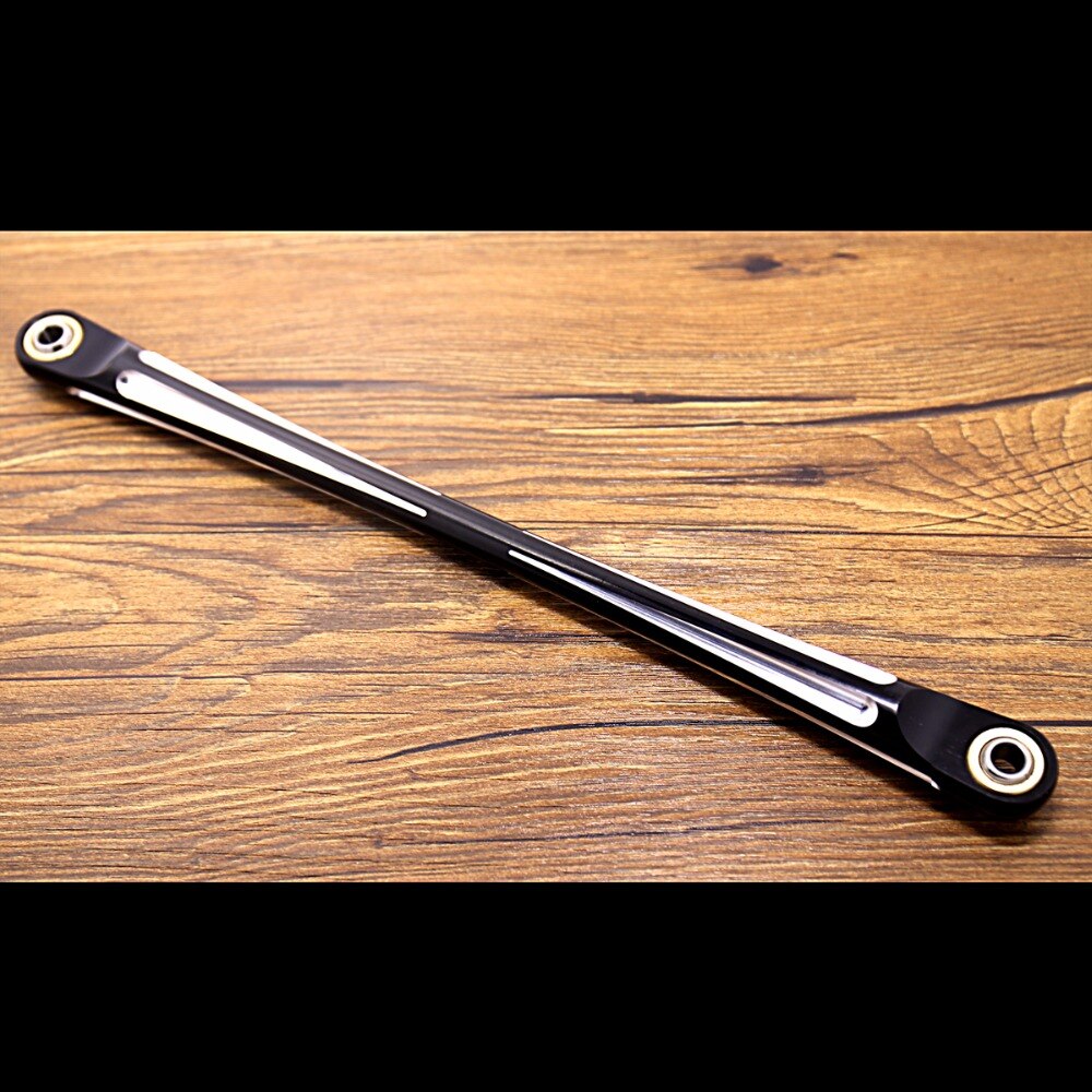 Shallow Cut Black Billet Gear Round Shifter Linkage For Harley Touring Softail Street Glide Road King 1984 Models
