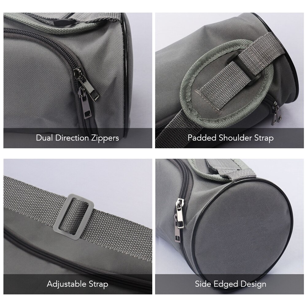 Water-resistent Large Fitness Bag Big Yoga Mat Storage Bag Backpack Pilates Mat Case Single Shoulder Gym Bag Mat Carrier