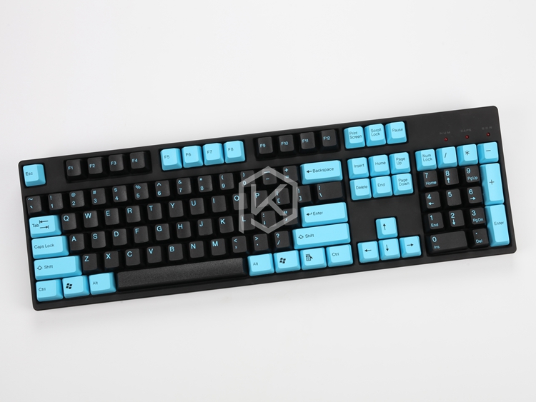 taihao abs double shot keycaps for diy gaming mechanical keyboard color of carbon pulse Captain America grey white: Taihao 104 Pulse