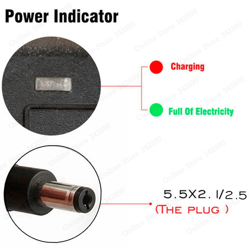 54.6V 2A Lithium Ebike battery Charger 48V 13S li-ion Battery charger DC Socket/connector