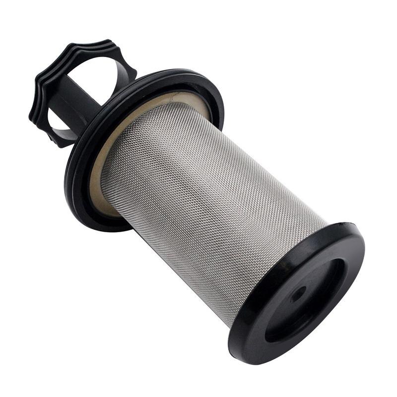 Qiilu Ölabscheider Oil Catch Can 3931030955 Entlüftungsfilter aus Edelstahl für Kurbelgehäuseentlüftung