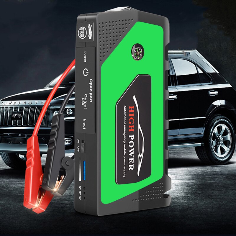 18000mA 600A Auto Jump Starter Power Bank Uitgangspunt Apparaat 12V Diesel Benzine Auto Acculader Booster Buster