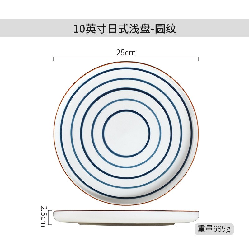 Platos de cerámica PARA CENA, aptos para microondas, horno, lavavajillas, resistentes a los arañazos, vajilla japonesa, platos de porcelana para Cocina: Caqui