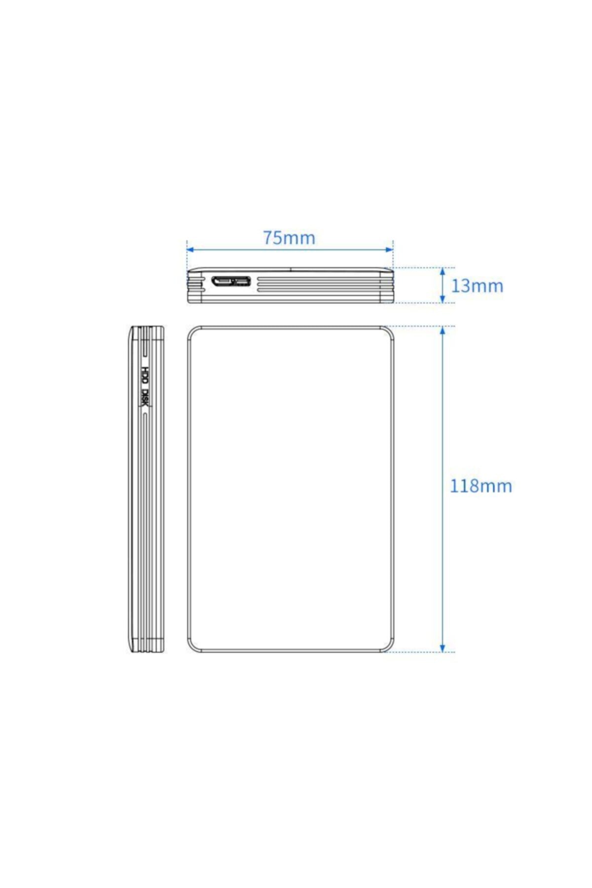 Codmax Cdg-hdc-30ba 2.5; Usb 3.0 500gb Tasınabılır Hdd