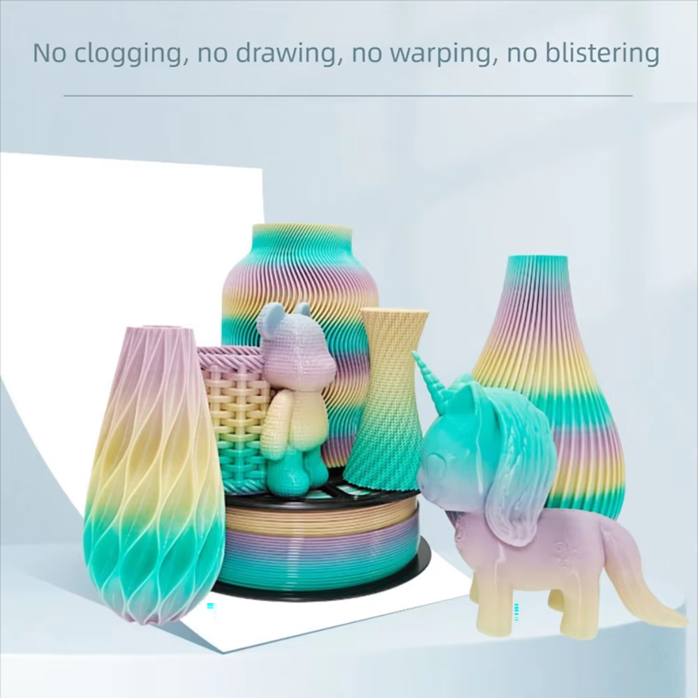 Tideboom PETG Filament 3D Printing Materials 1KG Eco-Friendly 3D Printer Petg Filament Good Toughness Colorful Petg 필라멘트