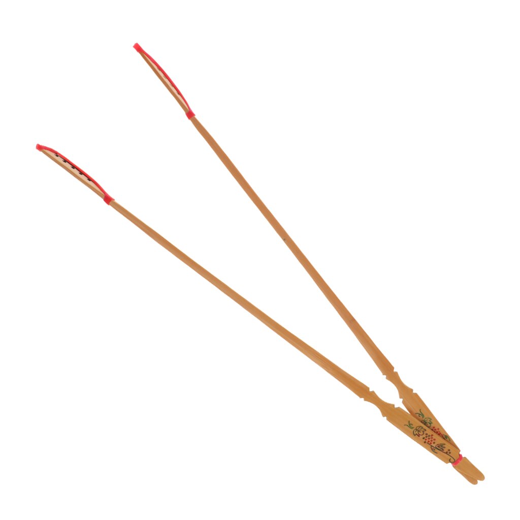 Maletes de martelo de bambu para doces chineses, 2 peças, 33cm, acessório yangqin