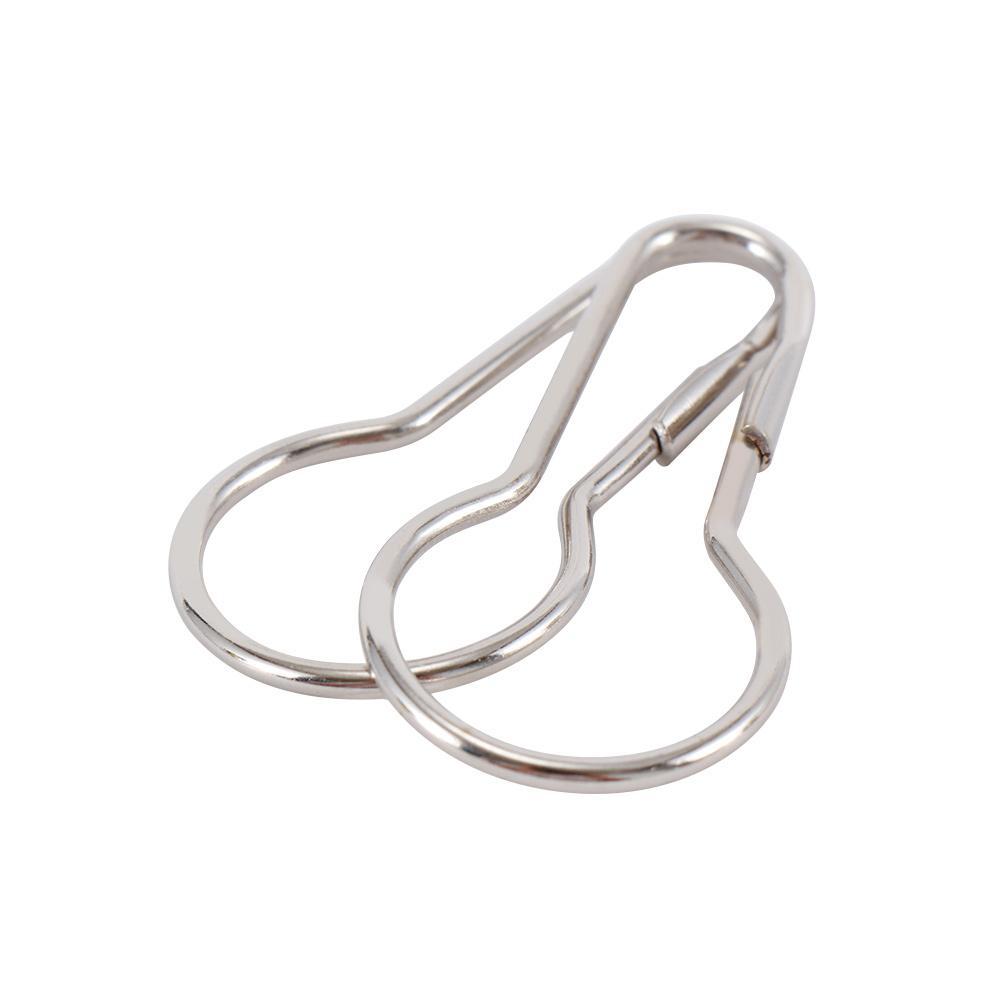 Crochet universel pour rideau de douche, Type gourde, boucle de salle de bain