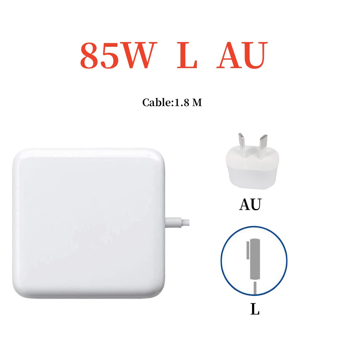 Compatible with MacBook Air 85W T/L-Tip Charger Computer Adapters for MacBook Pro/Air 13" 15"&17"Models A1424 A1398 A1151 A1175: Red