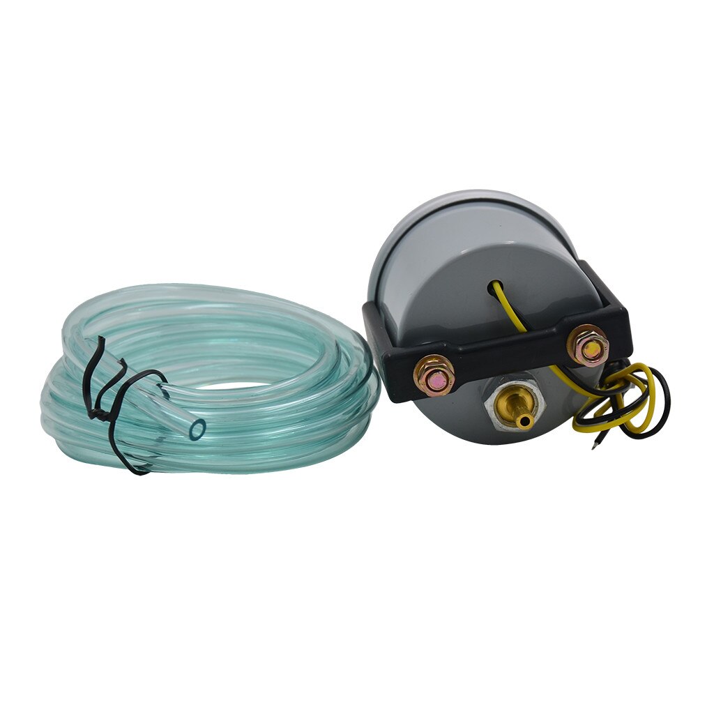 Nowy uniwersalny 12v automatyczny Tur-bo Bo-ost miernik uniwersalny-1 ~ 0 ~ 3 bar 52mm miernik cyfrowy Super biała dioda doprowadziło wyświetlacz # P40