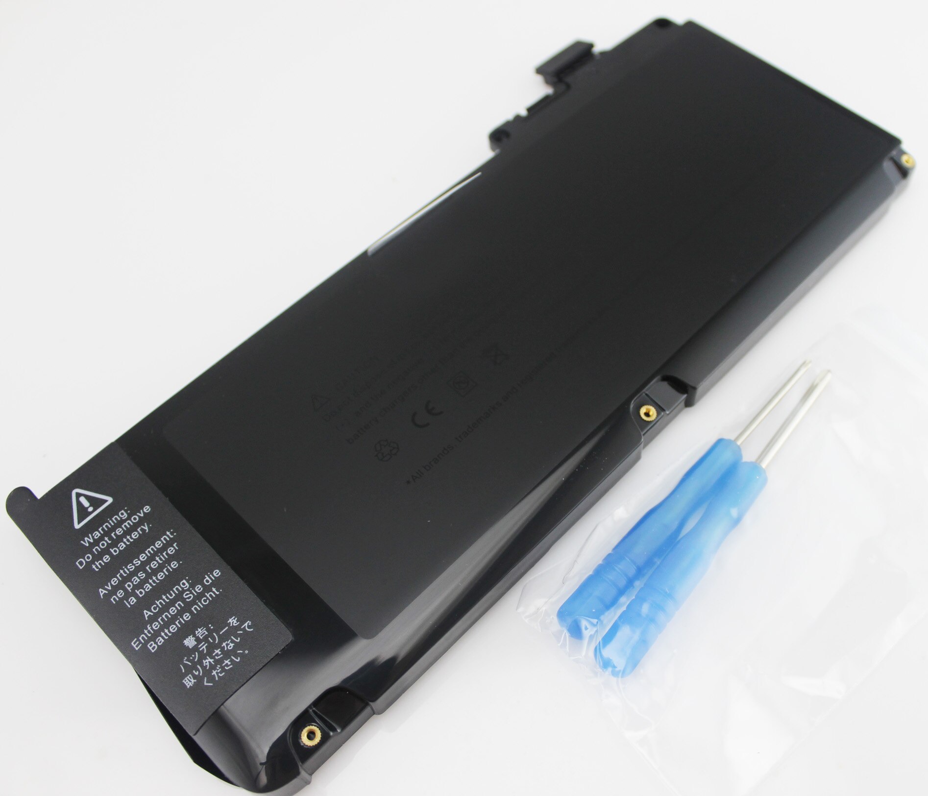 Batería de ordenador portátil de 10,95 V 63,5 Wh A1331 para Apple MacBook Unibody de 13 "A1342 (finales de Mid ), compatible con 020-6582-A MC233LL/A MC207LL/A