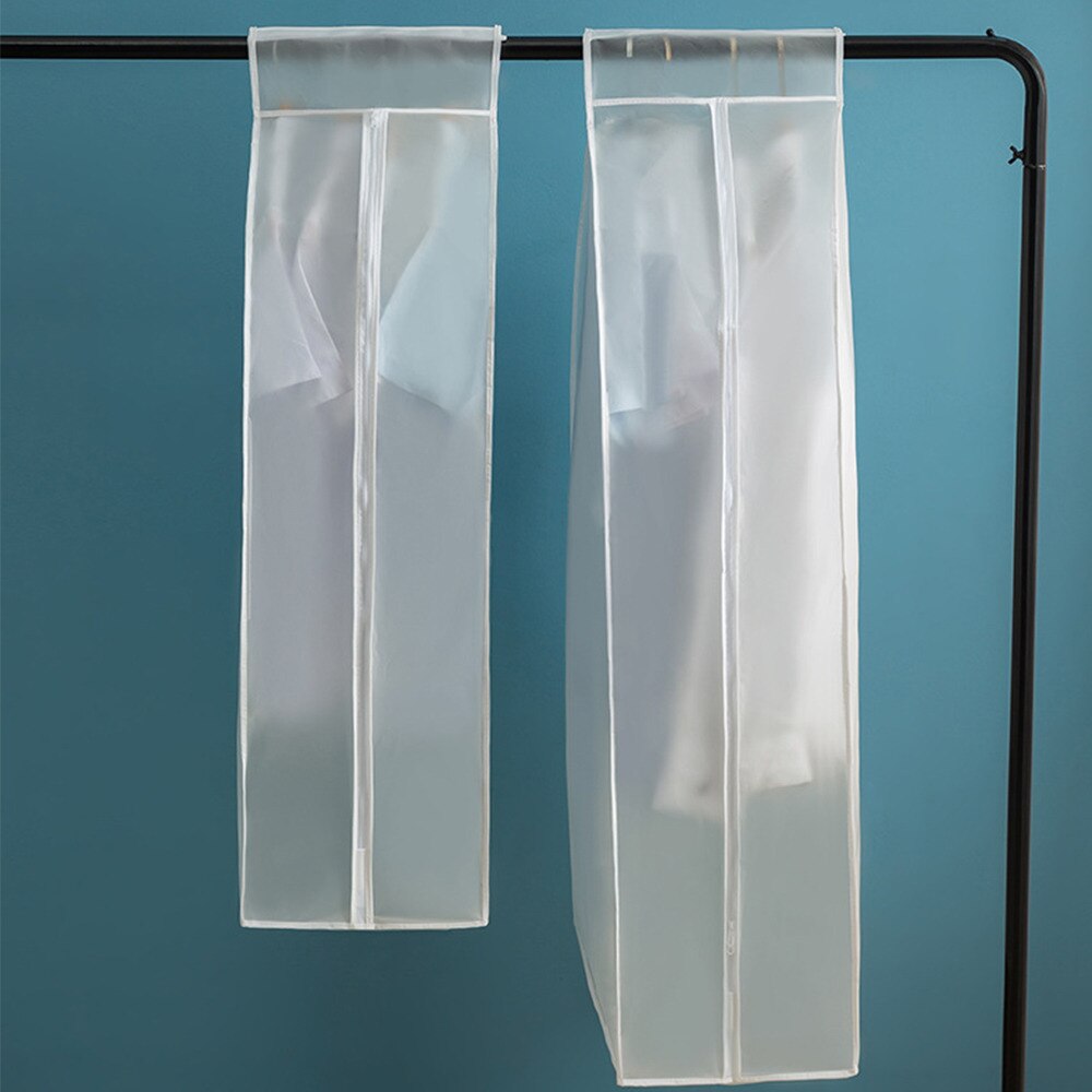 Housse de protection contre la poussière, étui en tissu pour costume de maison, sac de rangement, cintre de garde-robe