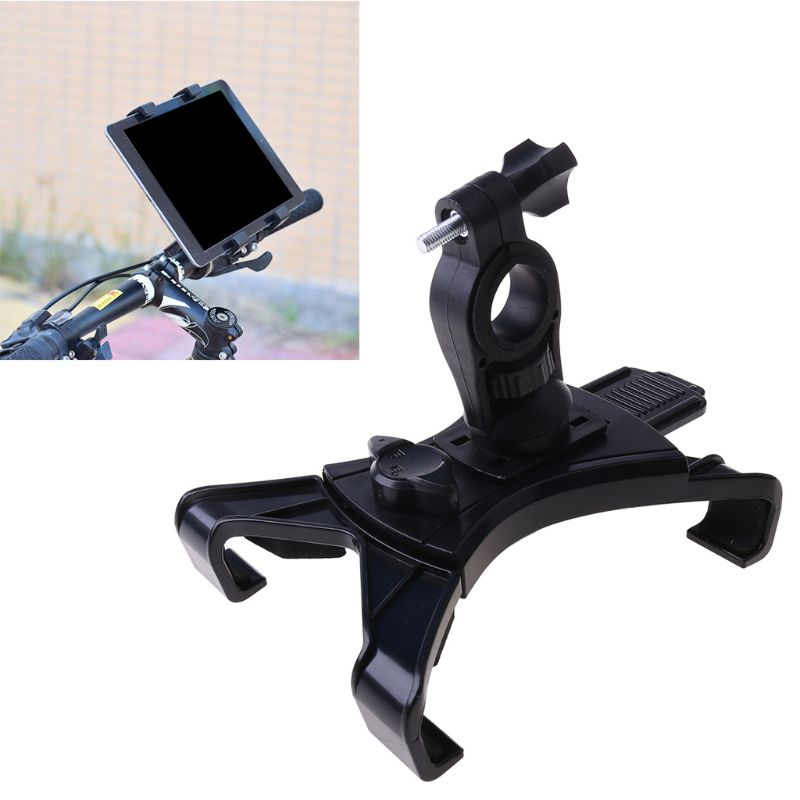 Universele 7-12 Inch Verstelbare Microfoon Muziek Motorcycle Fiets Mount Stand Houder Voor Ipad Galaxy Tab 7-12 Inch Tablet