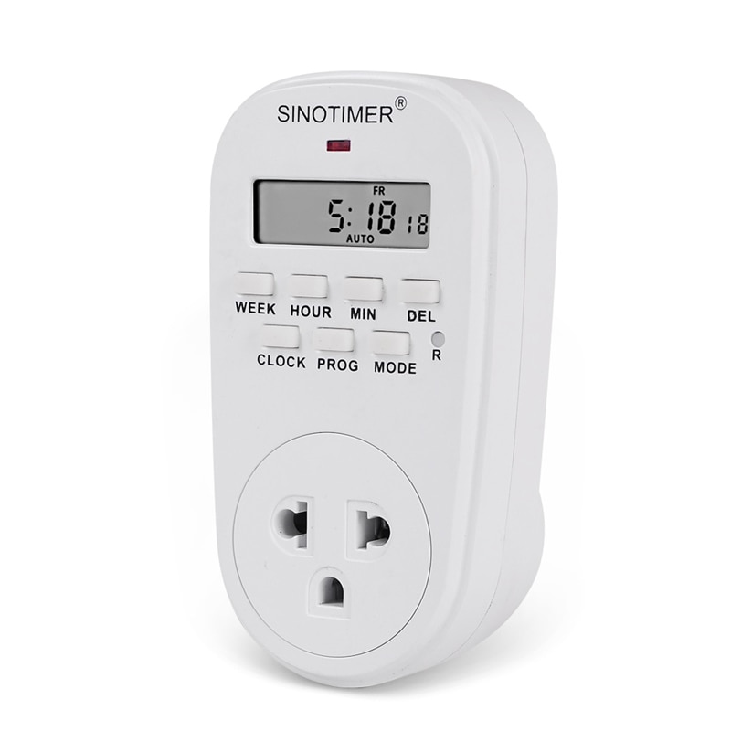 Minuterie numérique, prise de courant, Programmable, 7 jours, 220V, compte à rebours, Module Trig